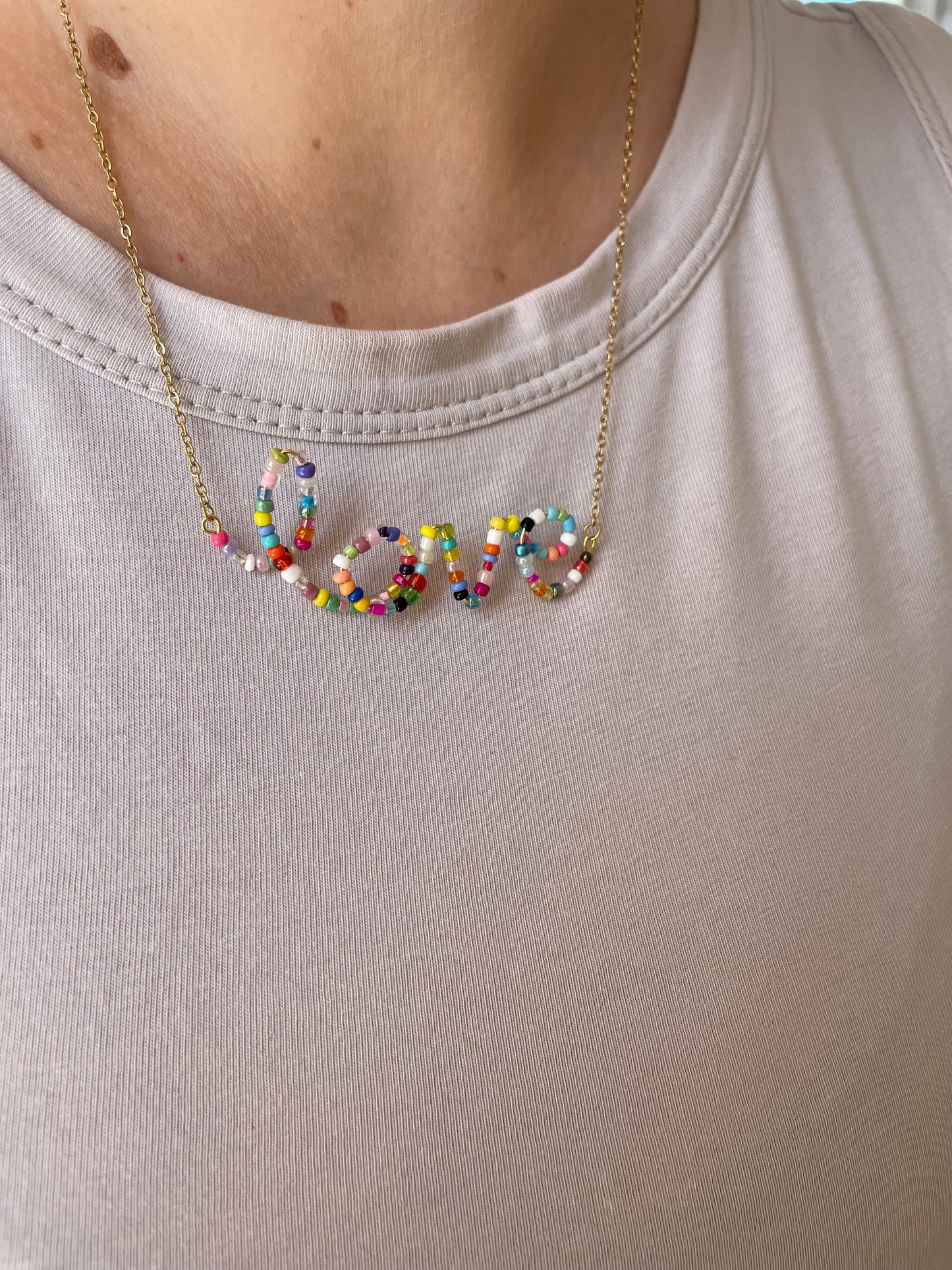 Amora “LOVE” necklace