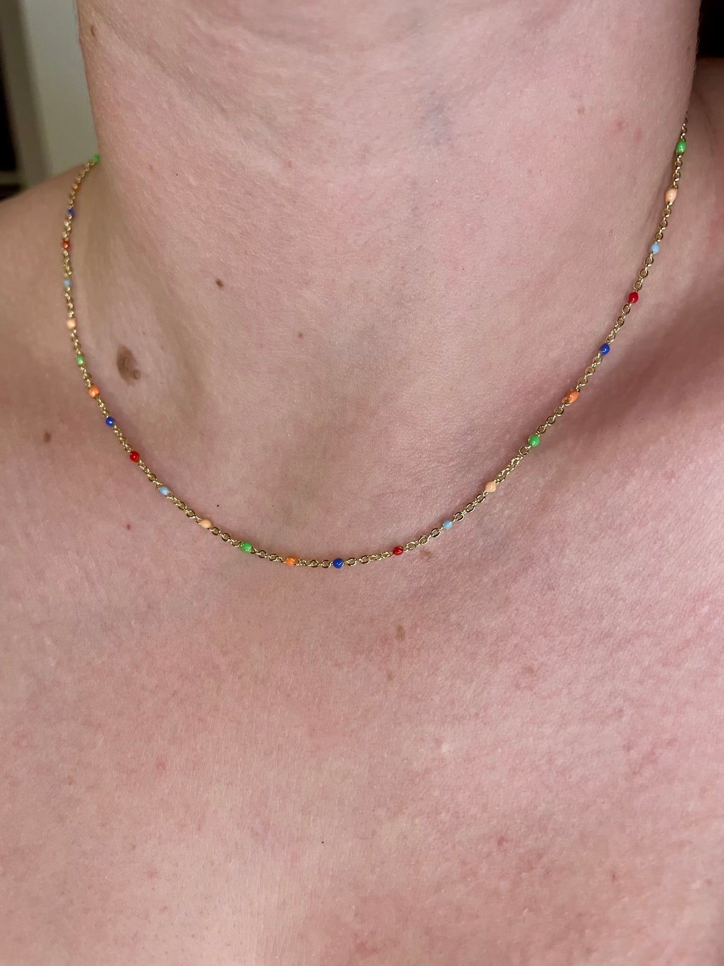 Giselle Rainbow Chain Necklace