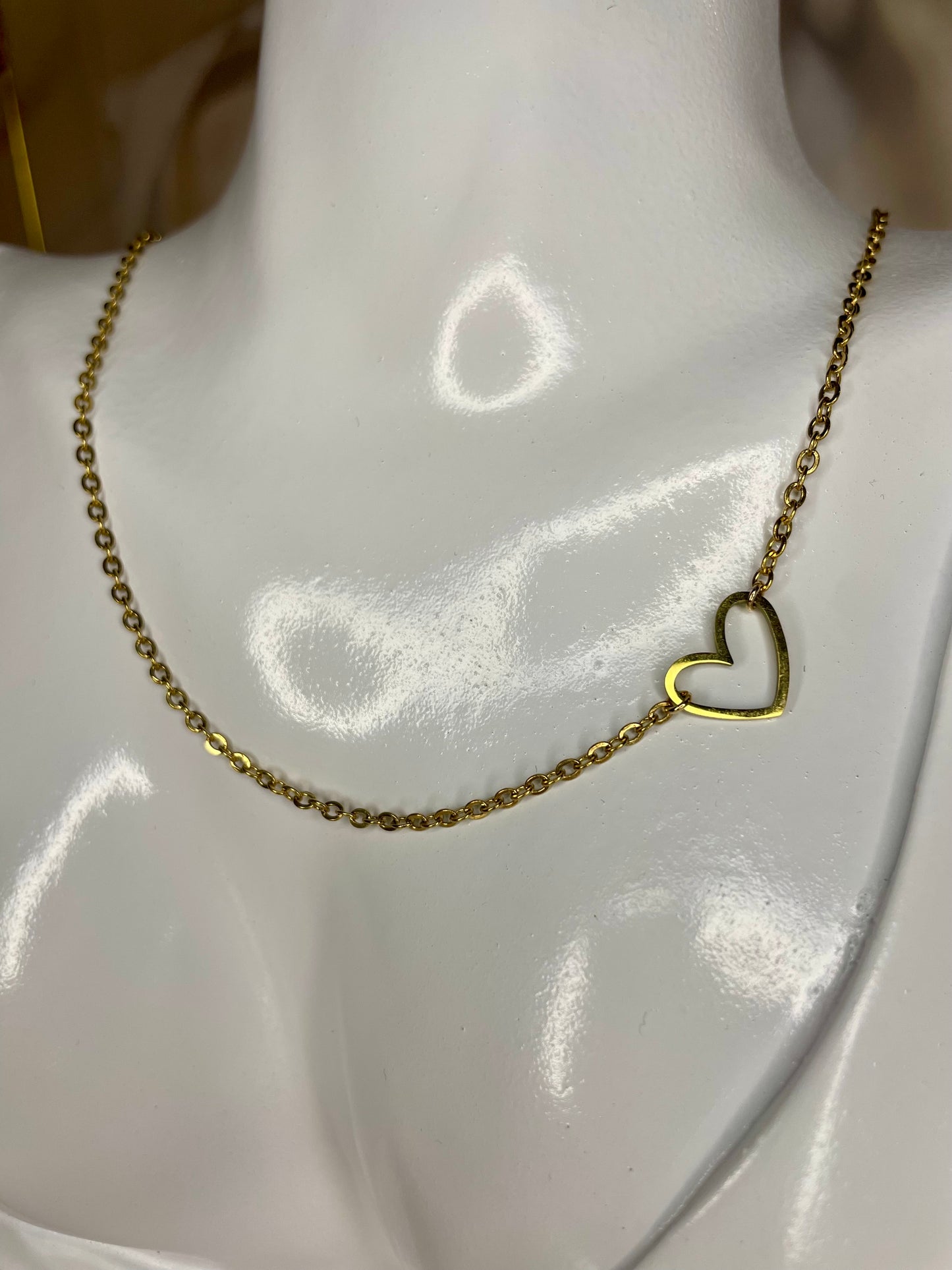 Faith Heart Necklace