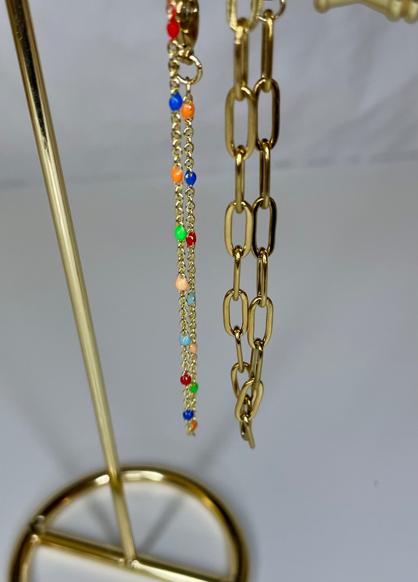 Giselle Rainbow Chain Bracelet