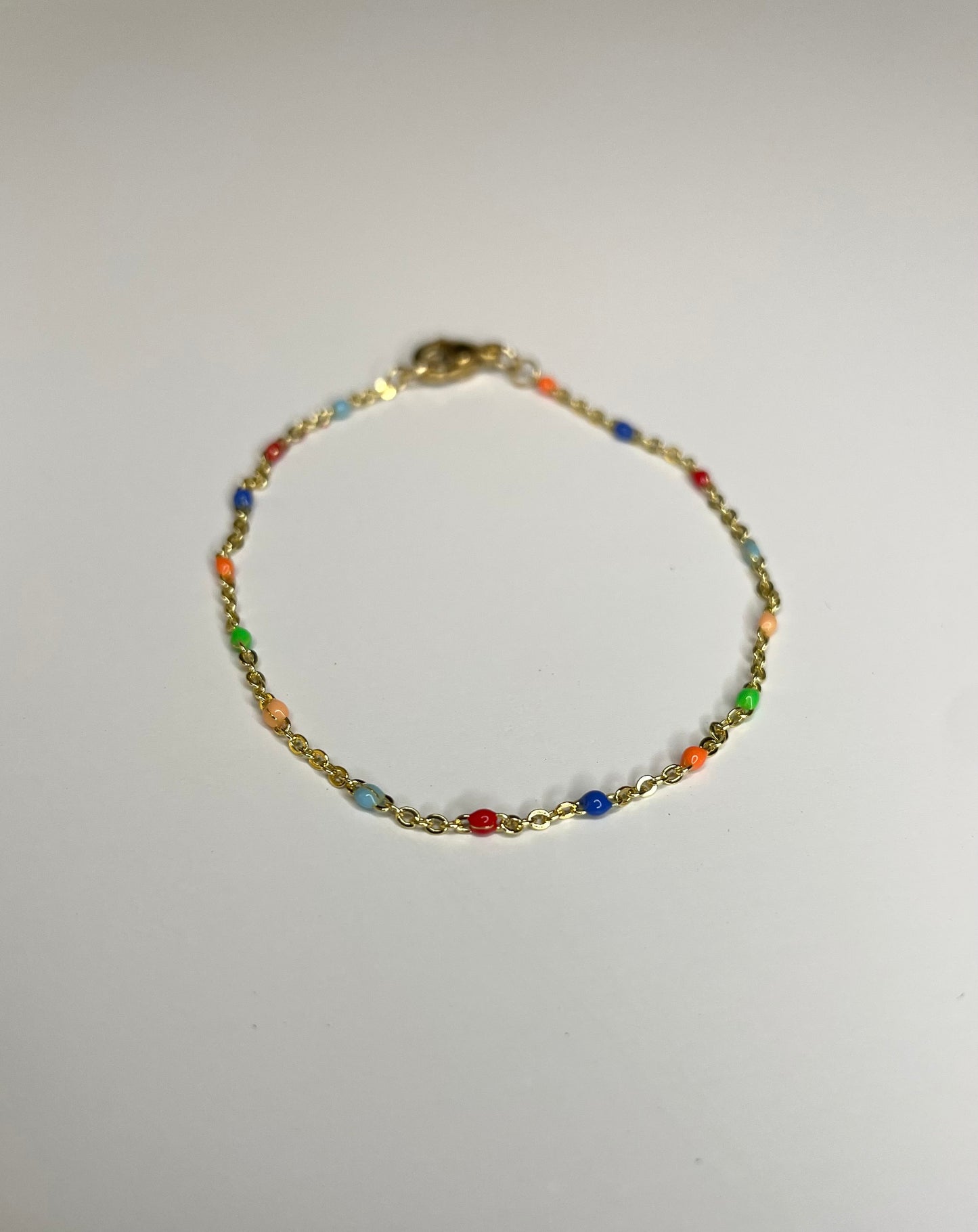 Giselle Rainbow Chain Bracelet