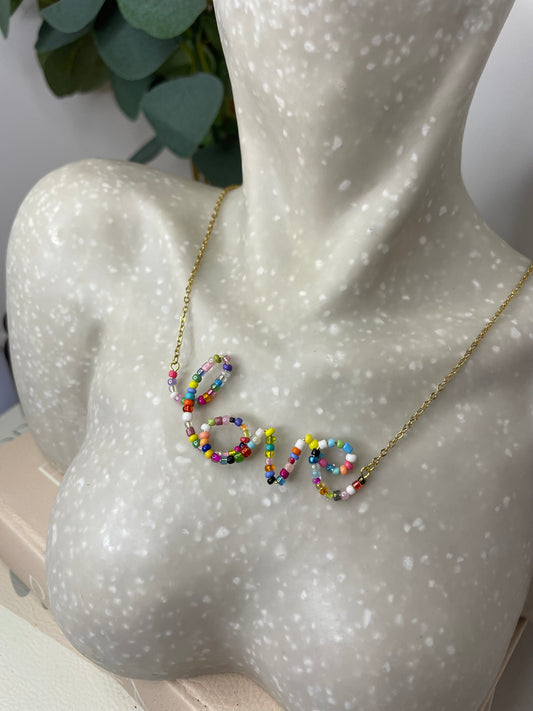 Amora “LOVE” necklace