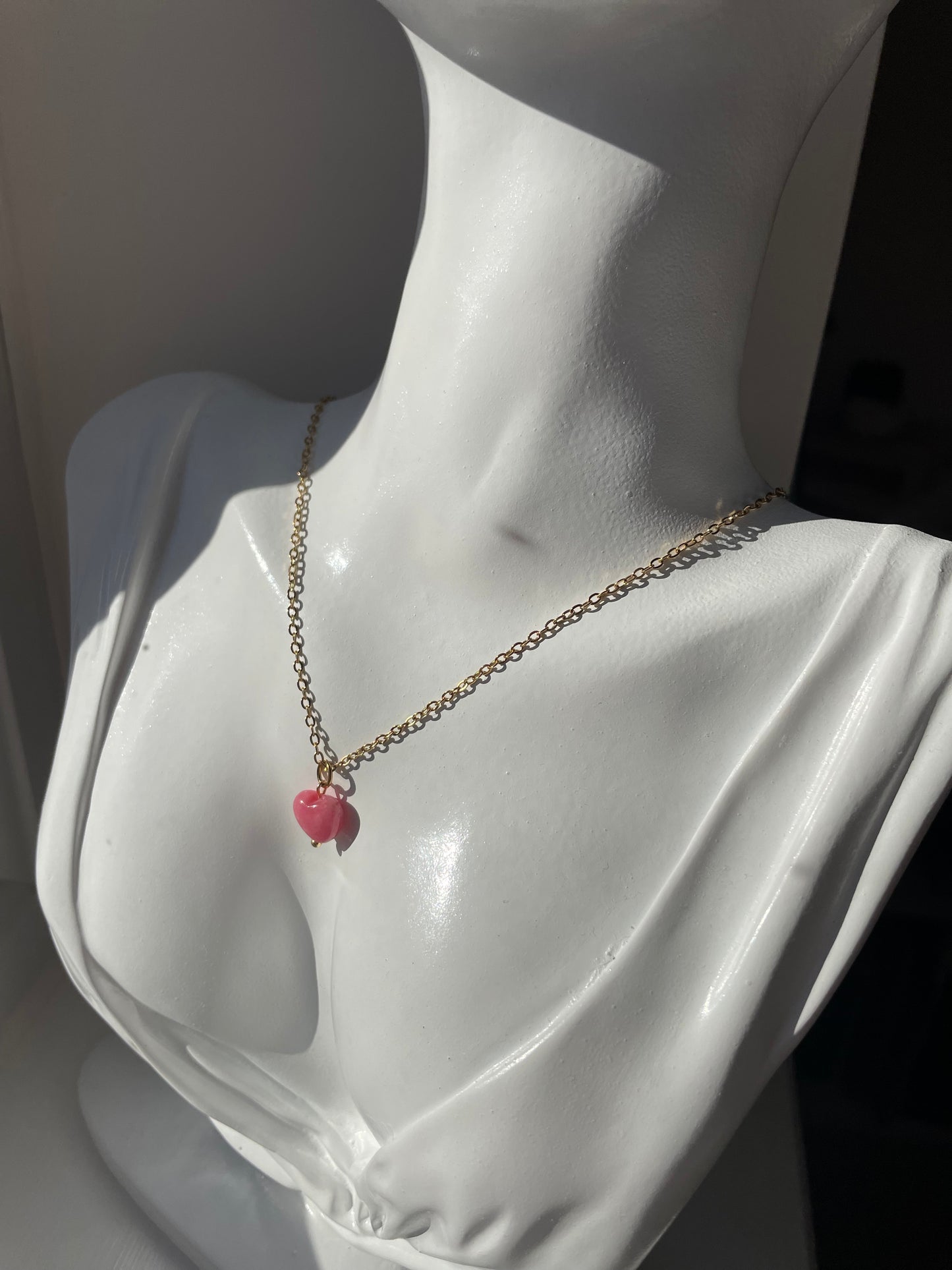 Valerie heart necklace