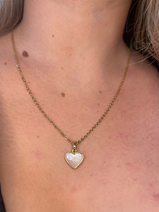 Delilah Heart Pendant Necklace